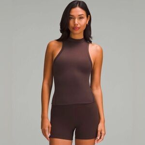 Lululemon Wundermost Mockneck Tank Top
